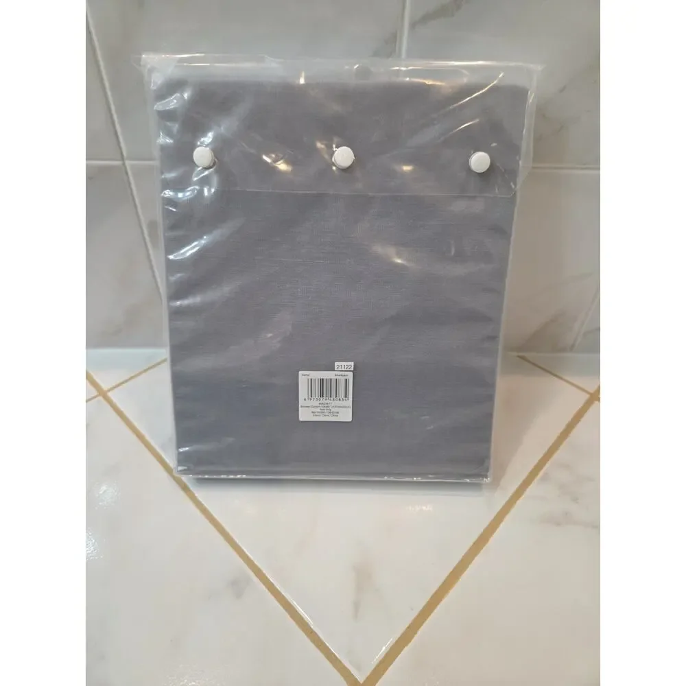 NWT Nestwell Fabric Shower Curtain Blush Pink Rose OEKO-TEX New